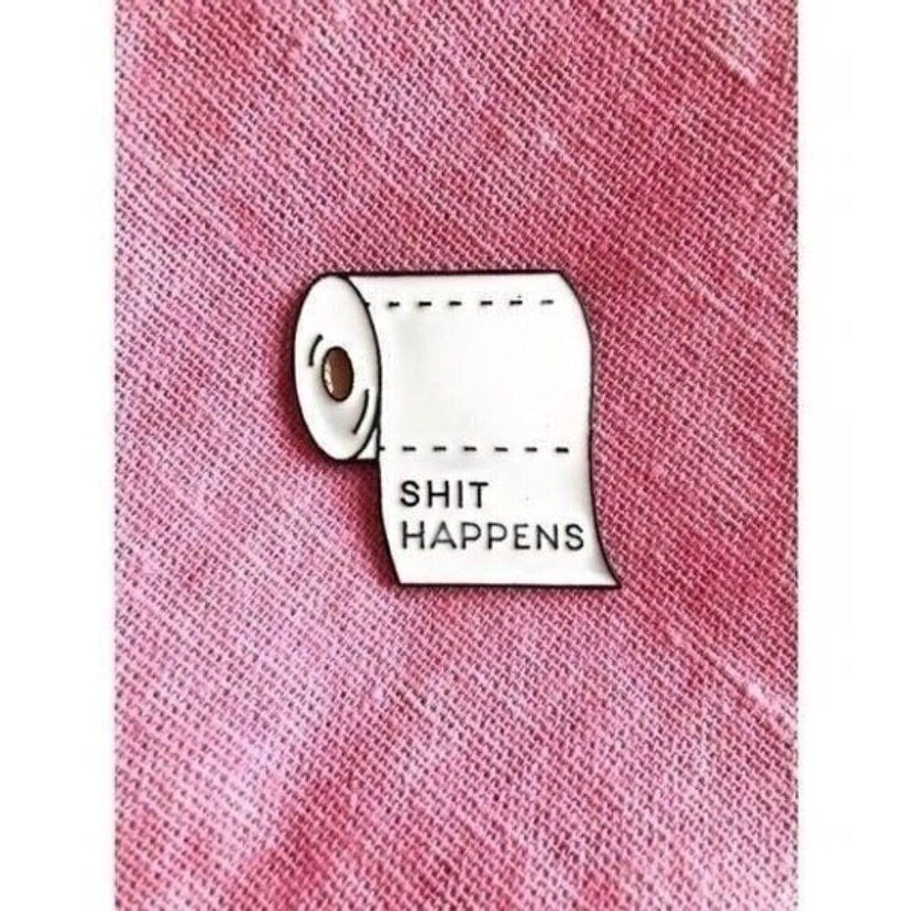 3/20 Sh*t Happen Enamel Pin